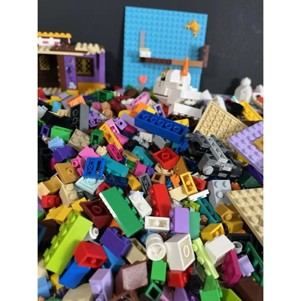 Lego Bulk Lot 3 lb 13 Oz. Loose Bricks Parts Pieces Genuine Lego Mixed Lot